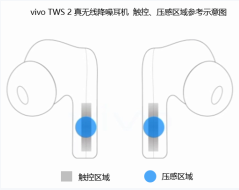 vivo TWS2支持哪些触控功能？